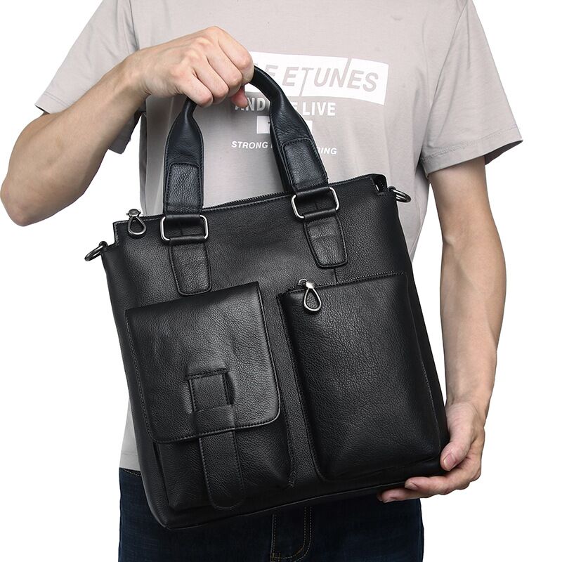 Leather Briefcase - Nam Dọc Túi Xách Nam Da