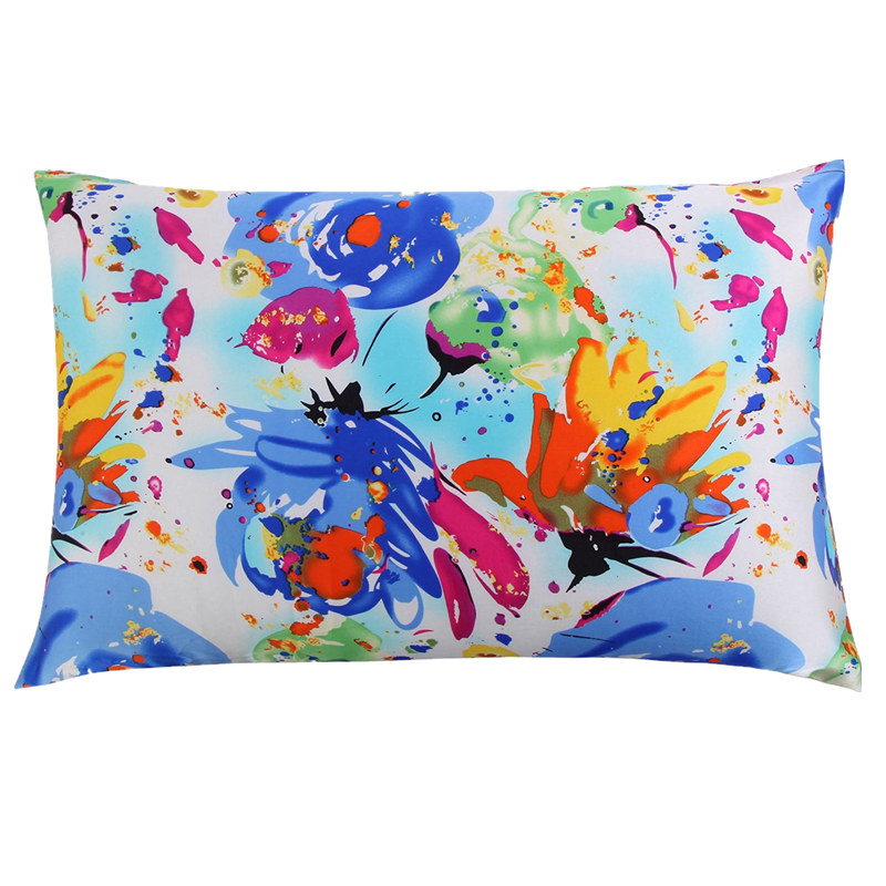 Silk Pillowcase - Lụa Dây Kéo Áo Gối 1Pc