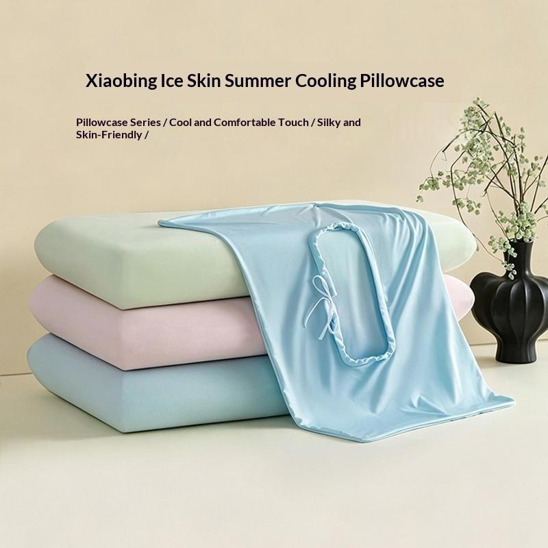 Summer Cooling Ice Silk Pillow - đánh giá và giá Silk Pillowcase