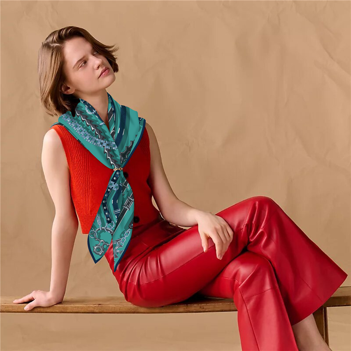 Twill Silk Cashmere Scarf Luxu - đánh giá và giá Cashmere Scarf