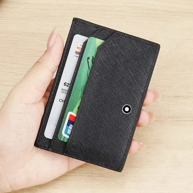 Busine Sle Card Holder Wallet  - đánh giá và giá Leather Wallet Men