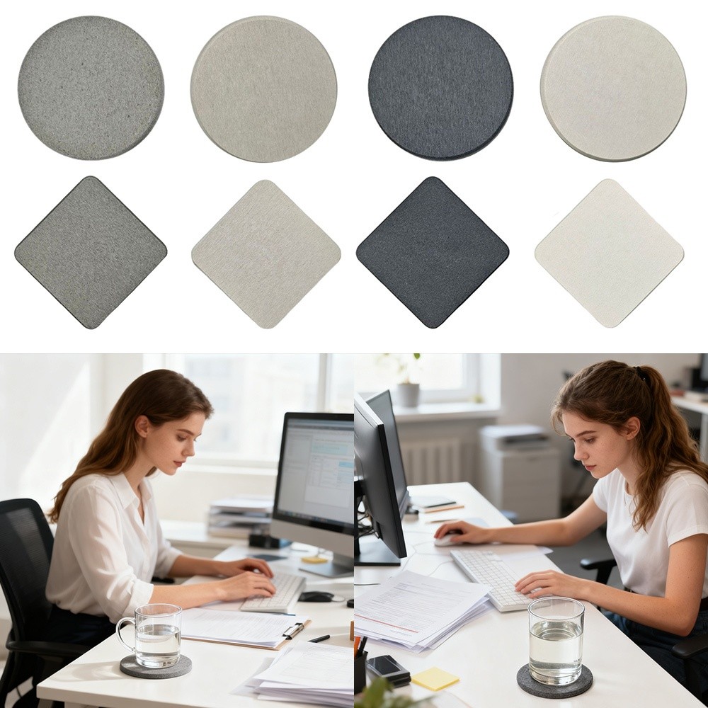 New Quick Drying Diatomite Coa - đánh giá và giá Marble Coaster Set