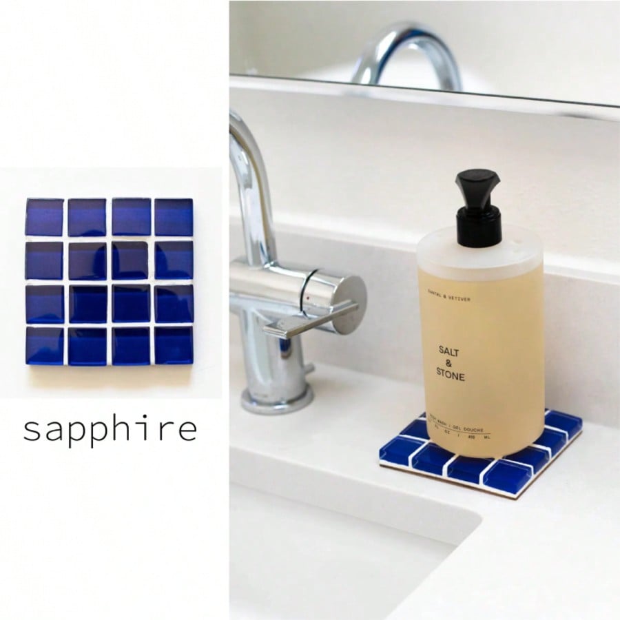 3 in 1 Colorful Mosaic Glass S - đánh giá và giá Marble Coaster Set