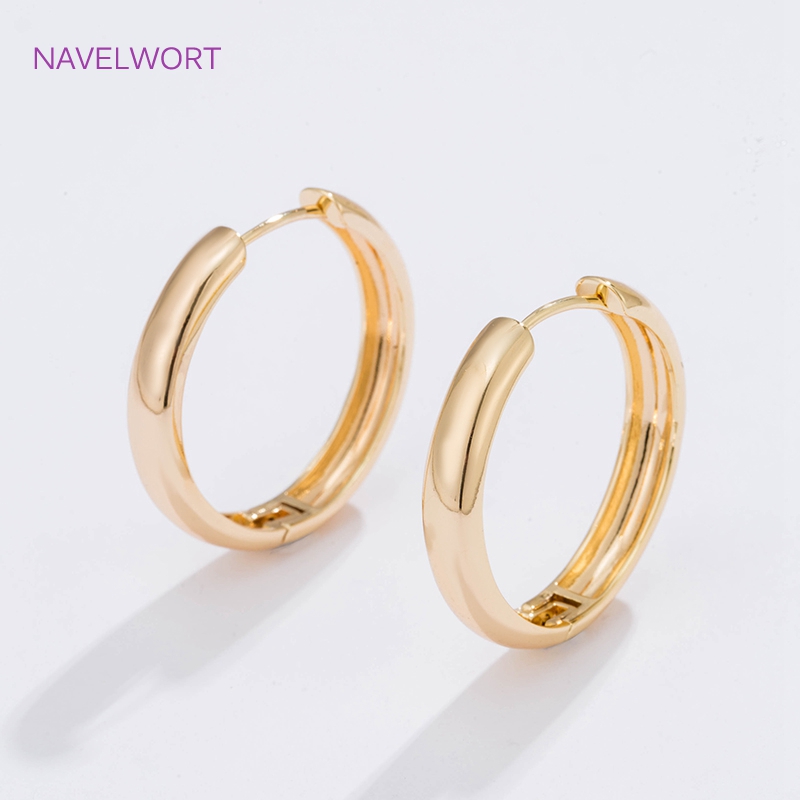 6 Sizes Gold Plated Circle Hoo - đánh giá và giá Gold Plated Jewelry