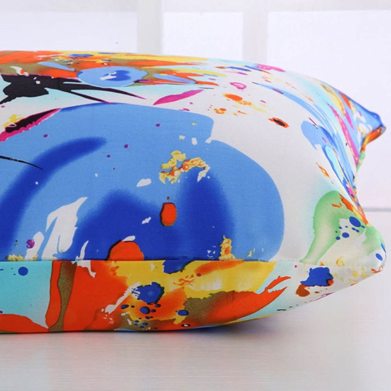 Lụa Dây Kéo Áo Gối 1Pc 100% Th - đánh giá và giá Silk Pillowcase