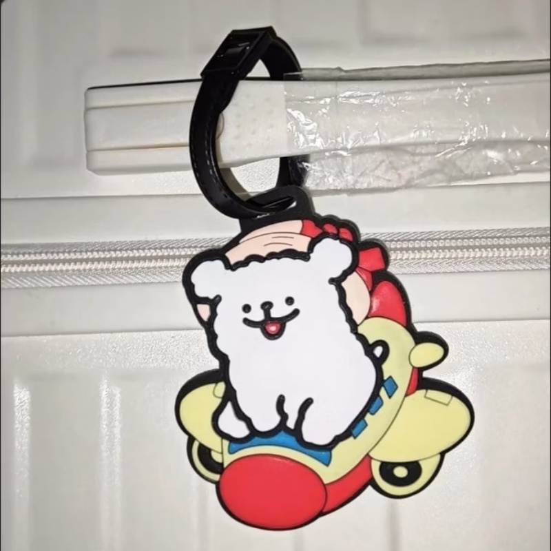  Cute Cartoon Dog Silicone Lu - đánh giá và giá Travel Luggage Set