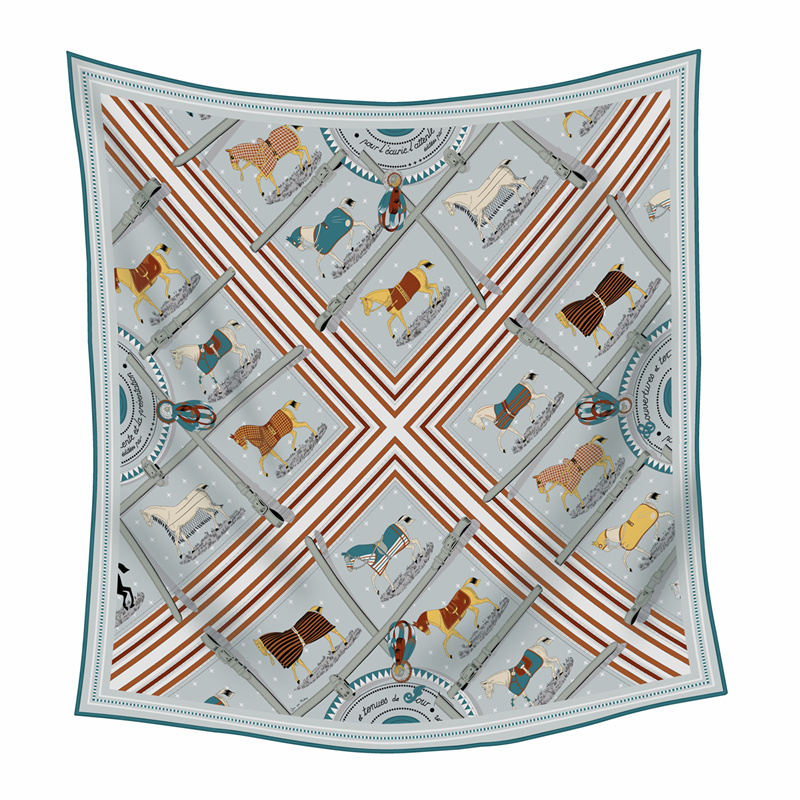 90CM Fashion Printed Cashmere  - đánh giá và giá Cashmere Scarf