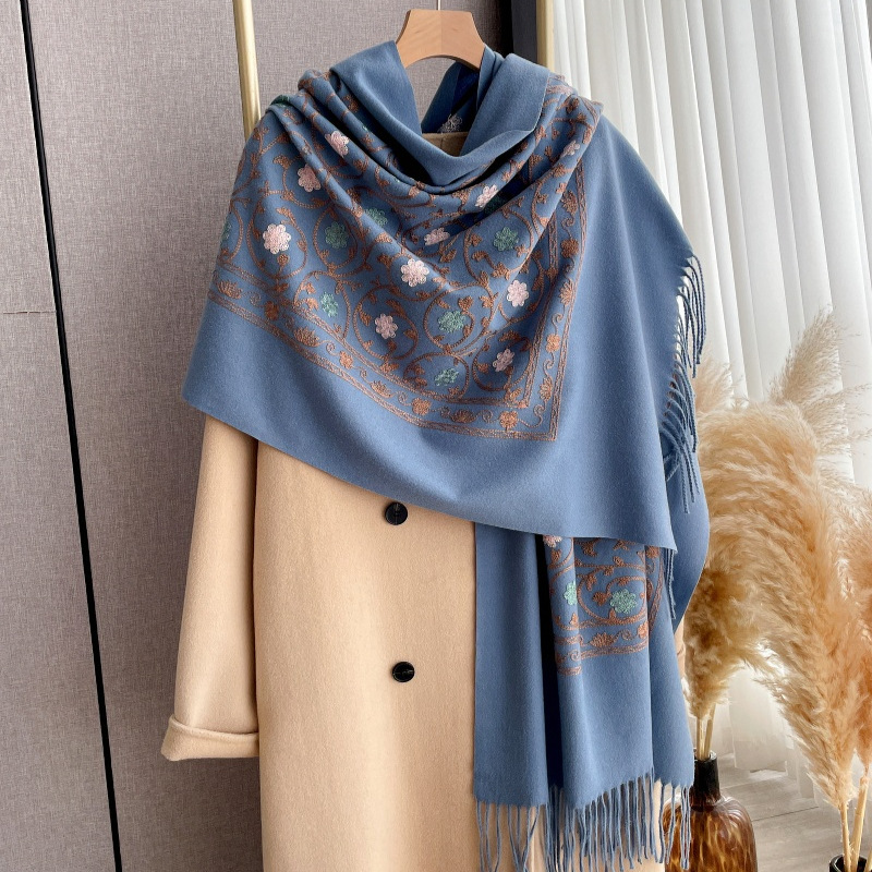 2025 New Embroidery Cashmere S - đánh giá và giá Cashmere Scarf