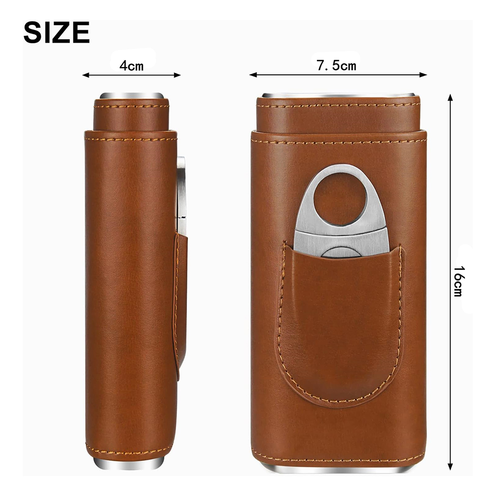 Portable Cigar Humidor Kit, Pr - đánh giá và giá Premium Cigar Case