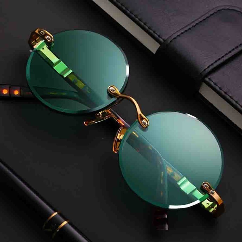 Fashion Classic Rimless Sungla - đánh giá và giá Designer Sunglasses