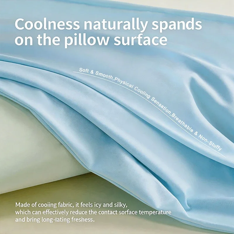1 cool summer ice silk pillowc - đánh giá và giá Silk Pillowcase