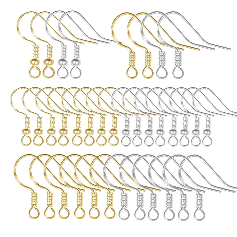 Gold Plated Earring Hooks 100P - đánh giá và giá Gold Plated Jewelry