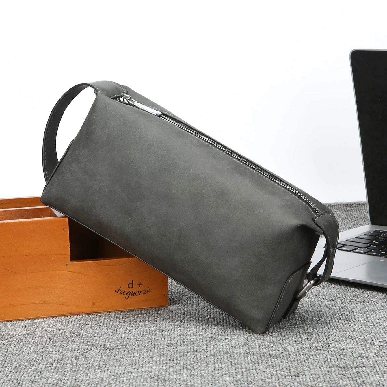 Men's Pu Leather Toiletry Bag, - đánh giá và giá Travel Luggage Set